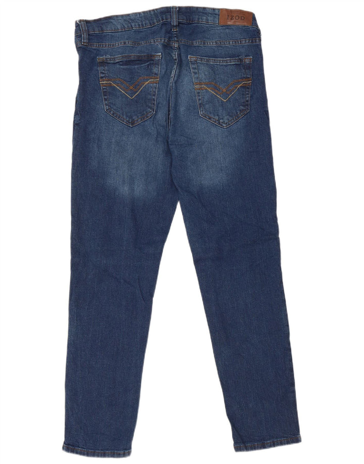 Vaqueros pitillo para hombre Izod W34 L28 azul