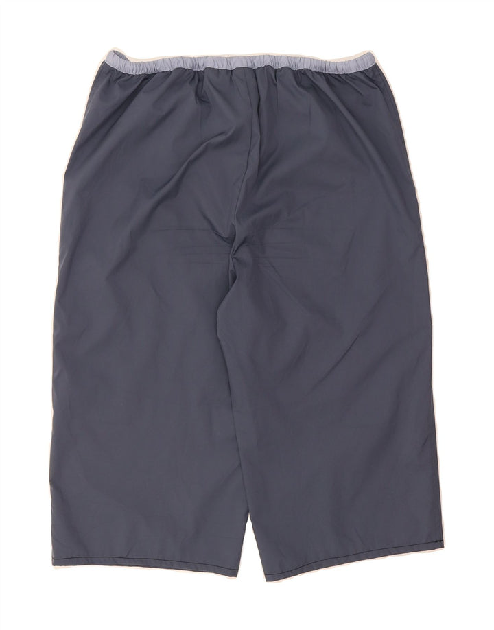 NIKE Womens Bermuda Sport Shorts US 8/10 Medium  Navy Blue Polyester Vintage Nike and Second-Hand Nike from Messina Hembry 