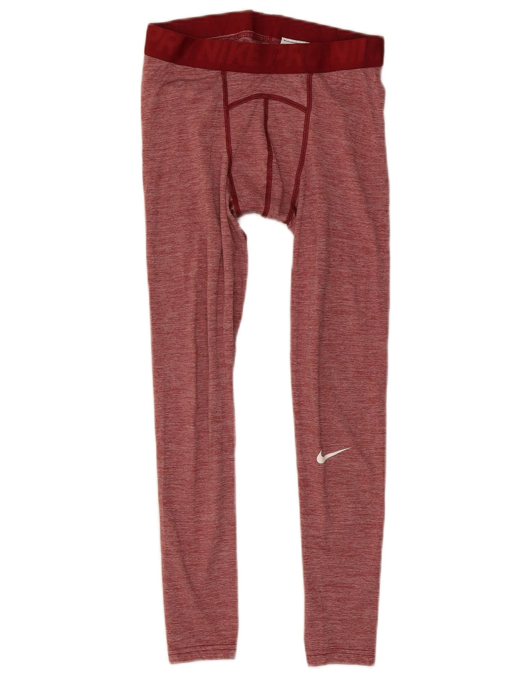 Leggings cortos Nike Dri Fit para hombre Poliéster moteado rojo medio