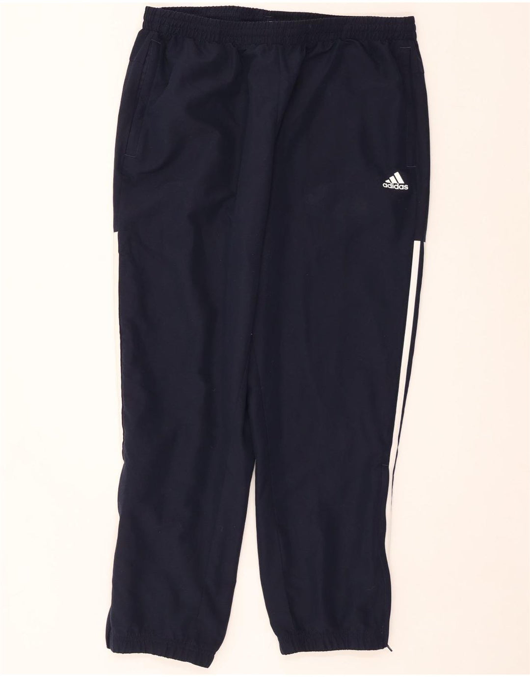 ADIDAS Hombre Chándal Pantalones Joggers Grande Azul Marino