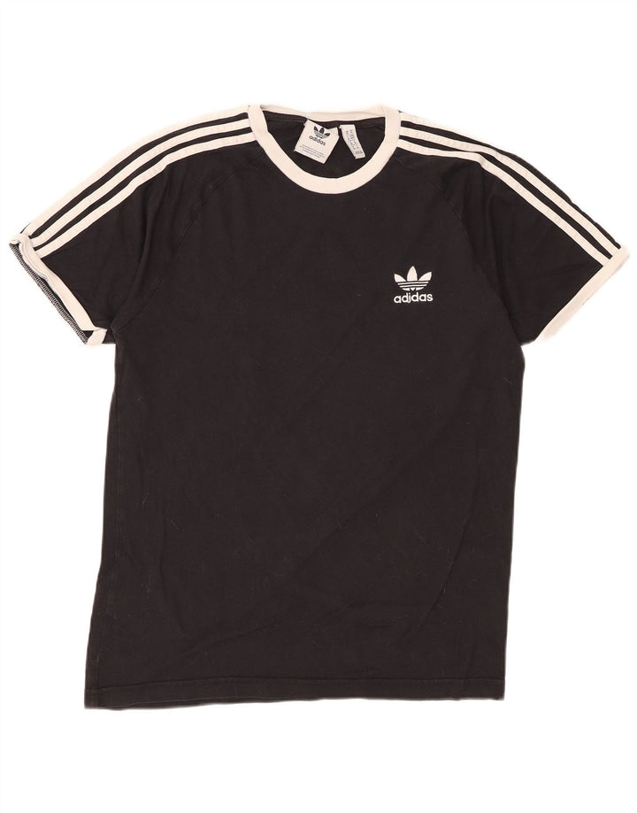Camiseta Adidas Hombre Top Medium Negro Algodón