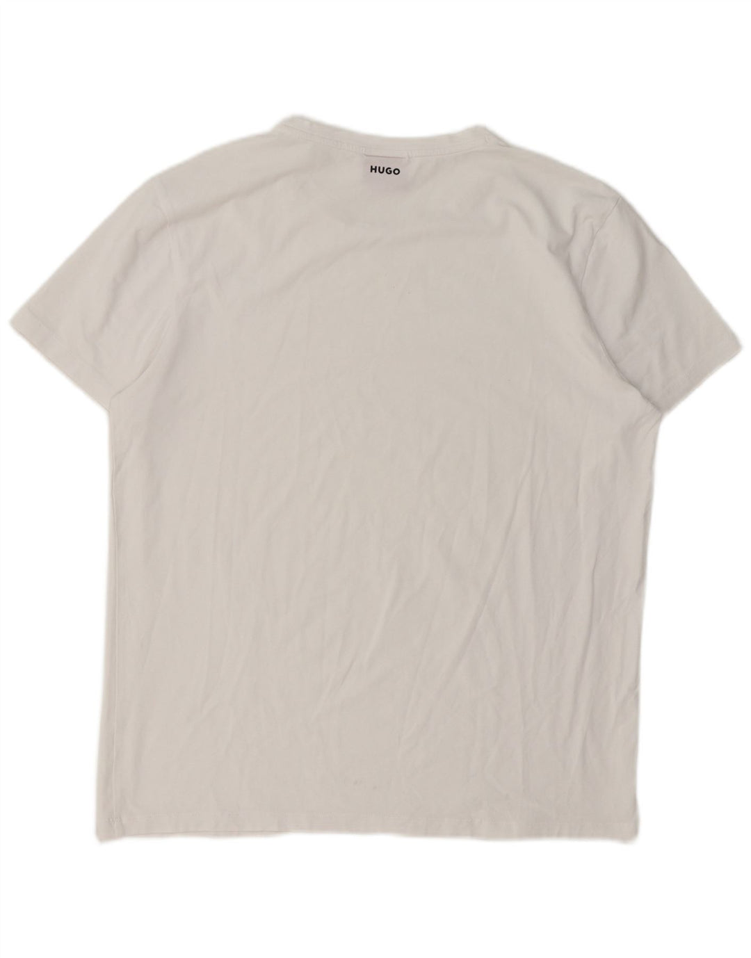 Hugo Boss Hombre Camiseta Top XL Blanco