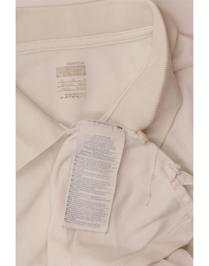 Polo NIKE Hombre Algodón Blanco Mediano