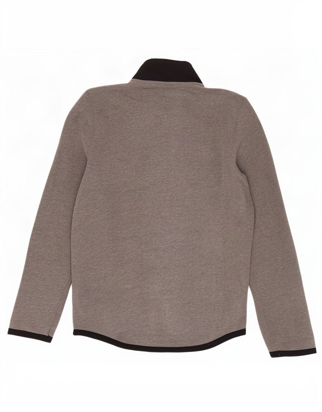 Hollister Hombre Chándal Top Chaqueta De Algodón Color Block Gris Pequeño