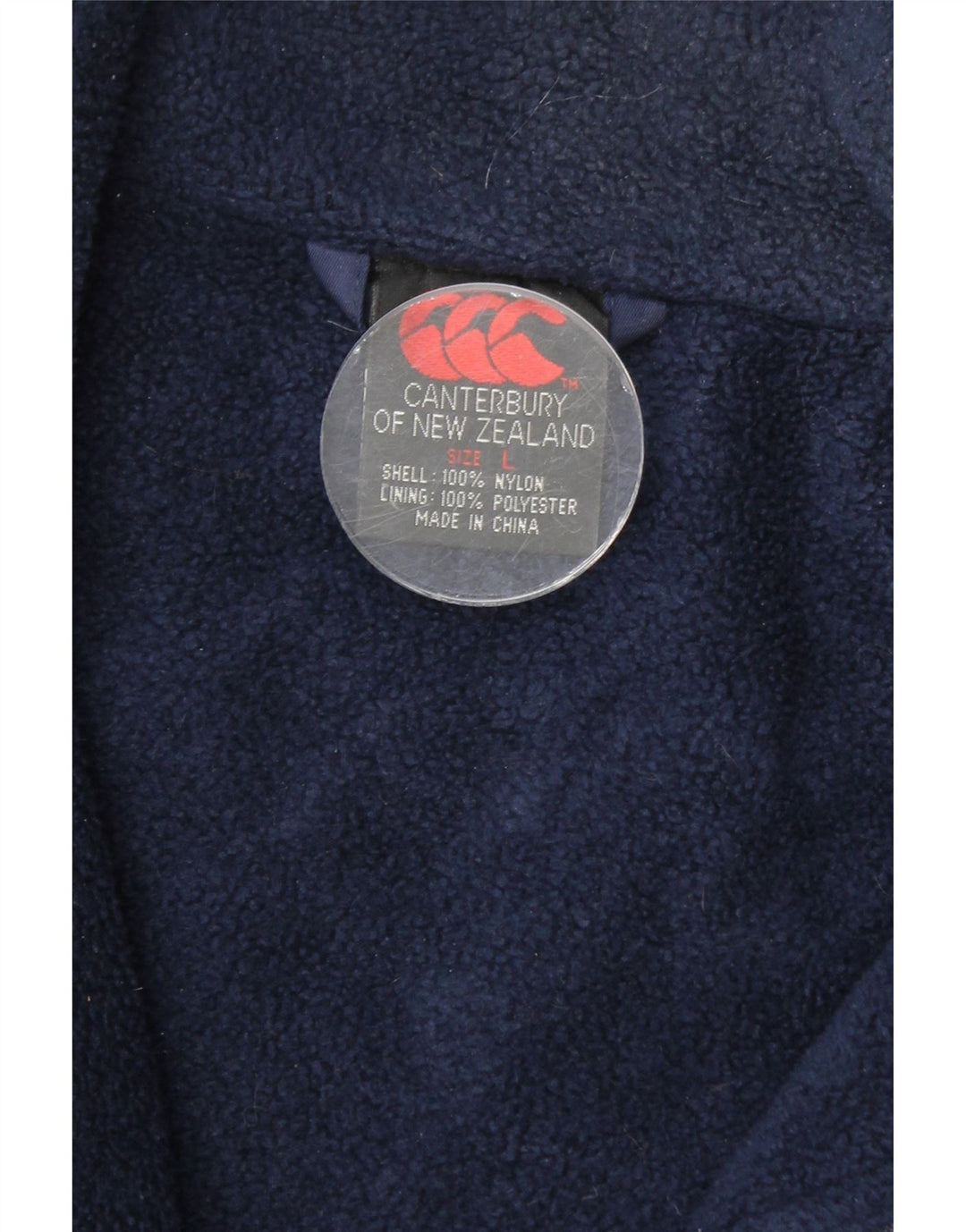 CANTERBURY Abrigo cortavientos para hombre UK 40 Large Nylon azul marino