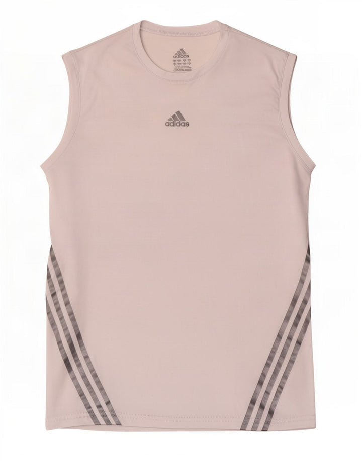 Adidas Hombre Climacool Chaleco Superior Medio Blanco