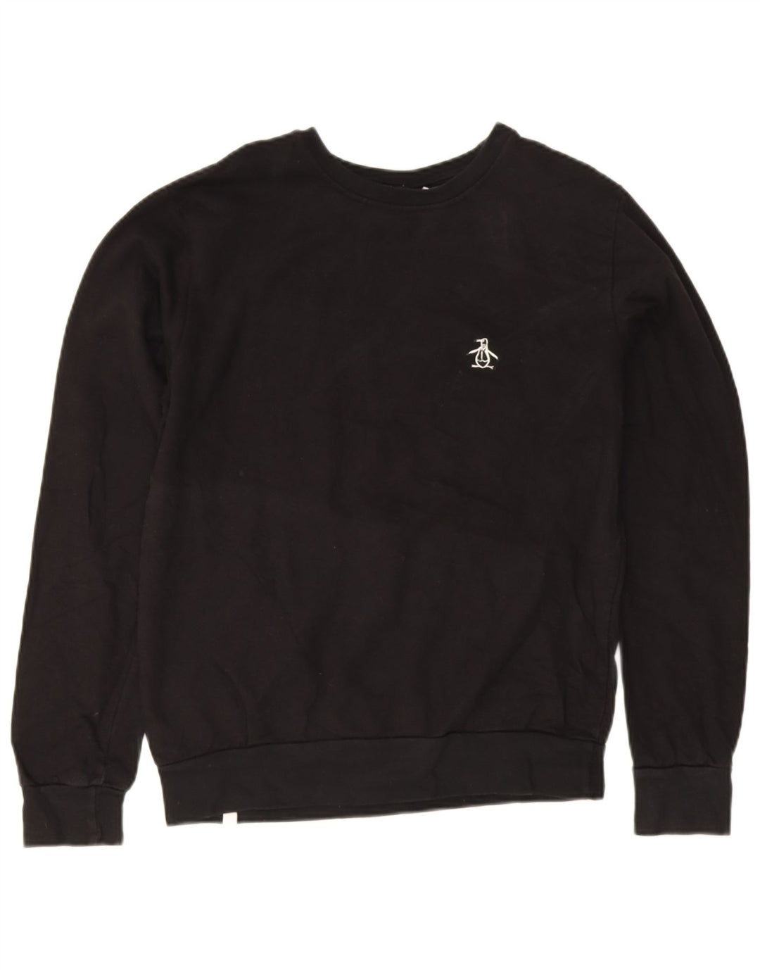 Penguin Hombre Sudadera Jumper Medium Negro Algodón