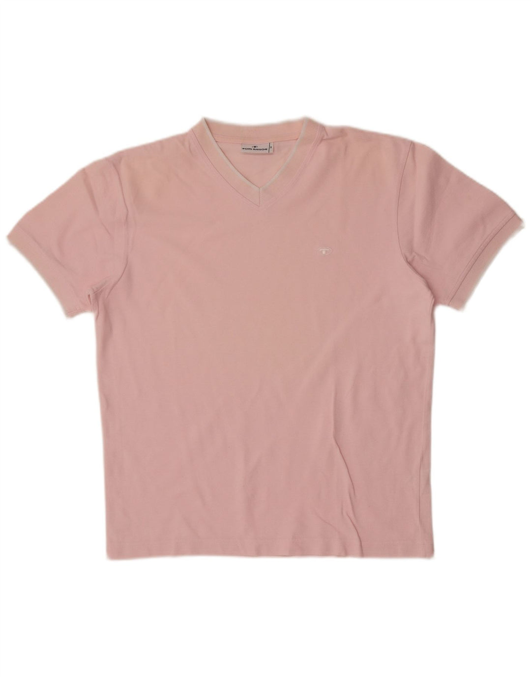 Camiseta Hombre Tom Tailor Top Algodón Rosa Medio