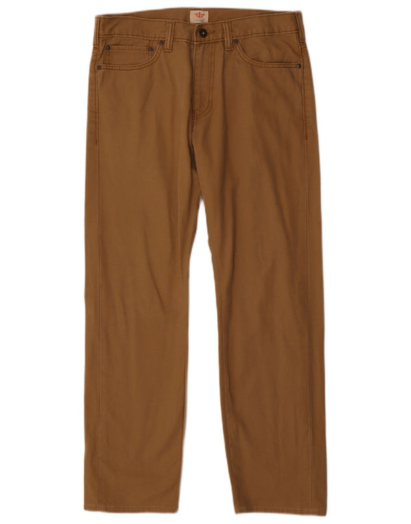 DOCKERS Pantalón Casual Recto Hombre W30 L27 Algodón Beige