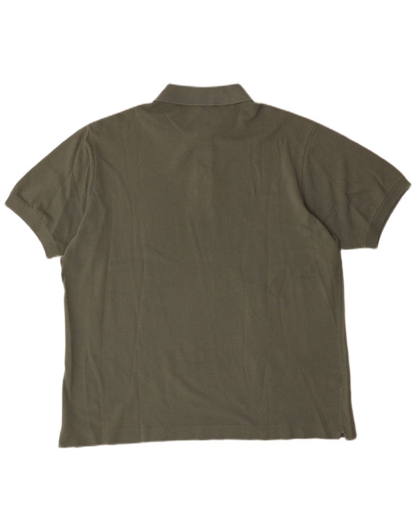 Polo Lacoste para hombre talla 5 grande algodón caqui