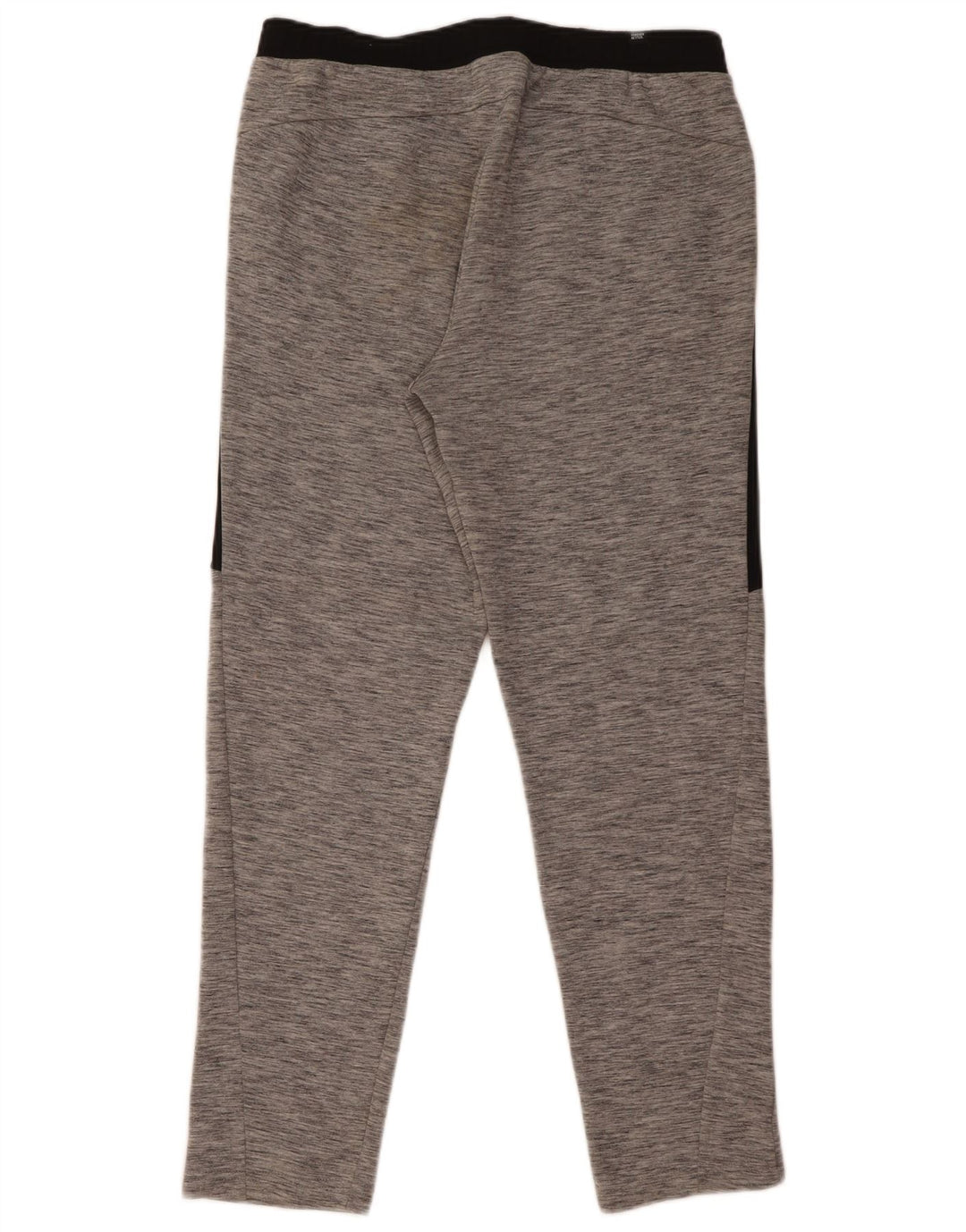 Puma Pantalones De Chándal Para Hombre De Algodón Gris Color Block Grande