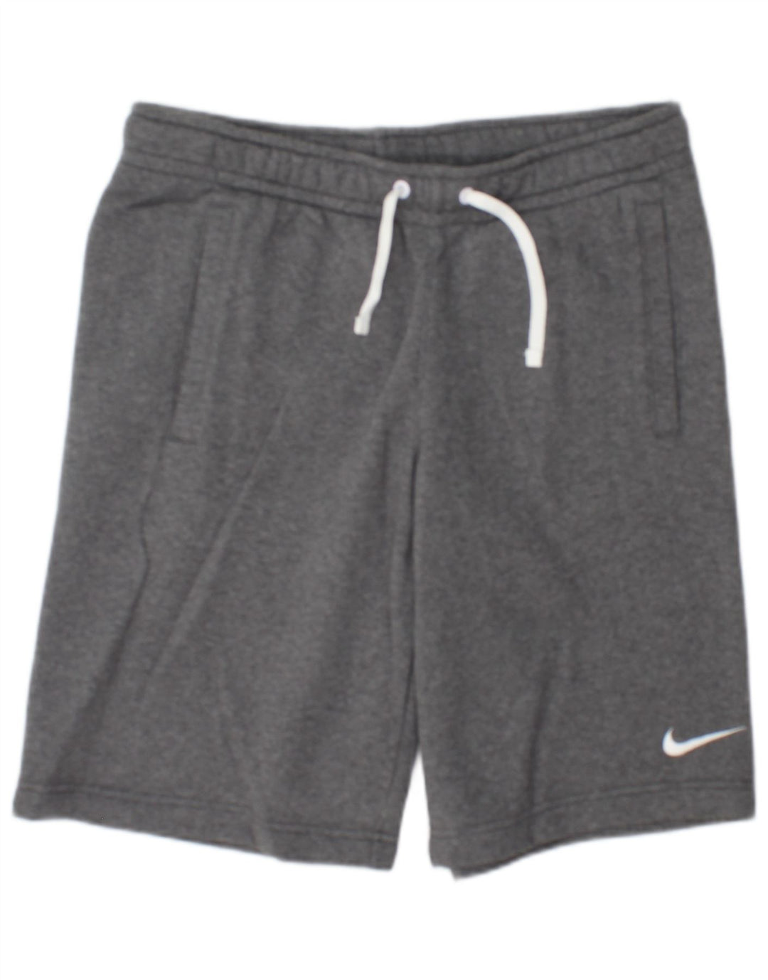 Pantalones cortos deportivos Nike para hombre de algodón moteado en gris medio