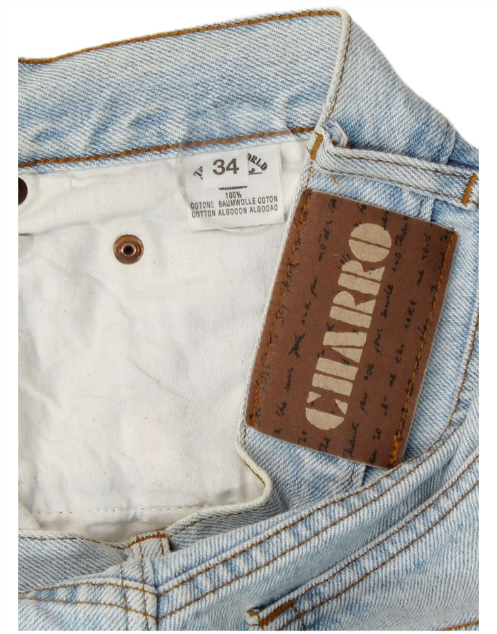 Vaqueros Charro Hombre Rectos W34 L29 Algodón Azul