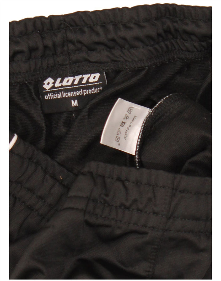 Pantalones De Chándal Lotto Hombre Medium Negro Poliéster