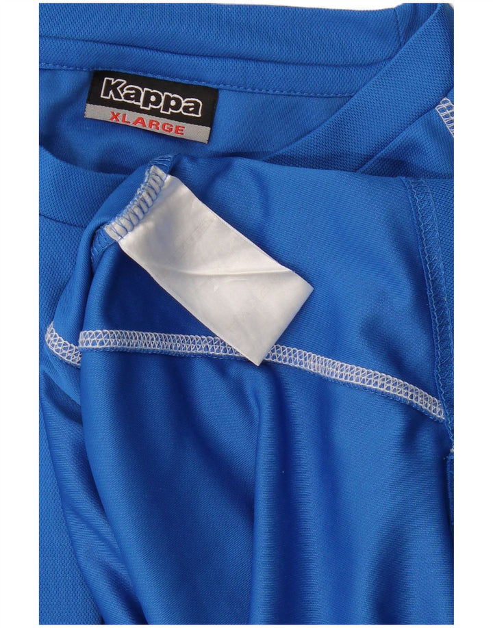 KAPPA Camiseta gráfica para hombre Top XL Azul