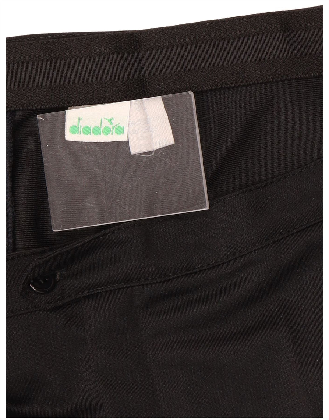 DIADORA Pantalón Chino Hombre XL W38 Poliéster Negro