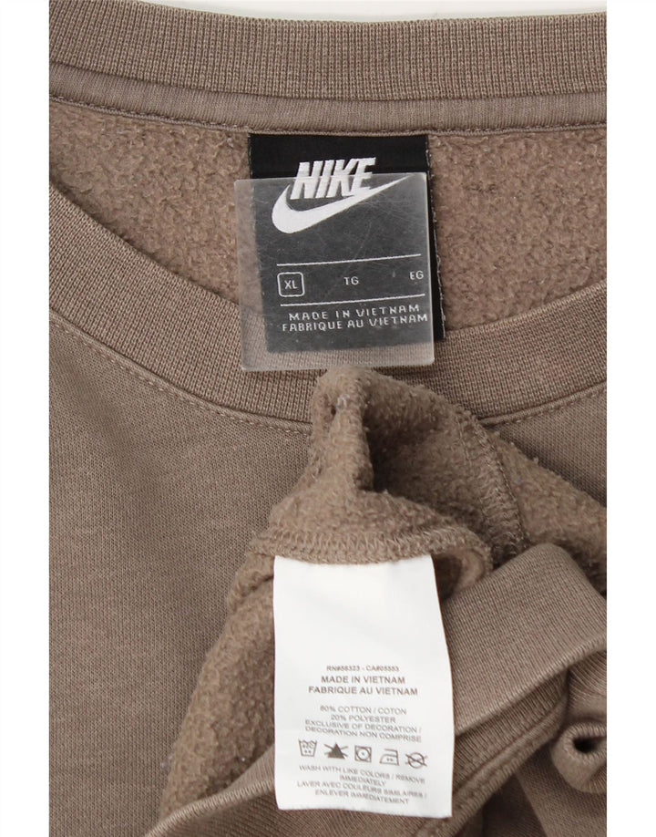 Sudadera Nike Hombre Jumper XL Gris Algodón