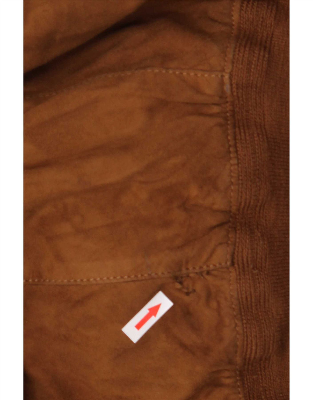 Chaqueta de ante vintage para hombre IT 48 Beige medio