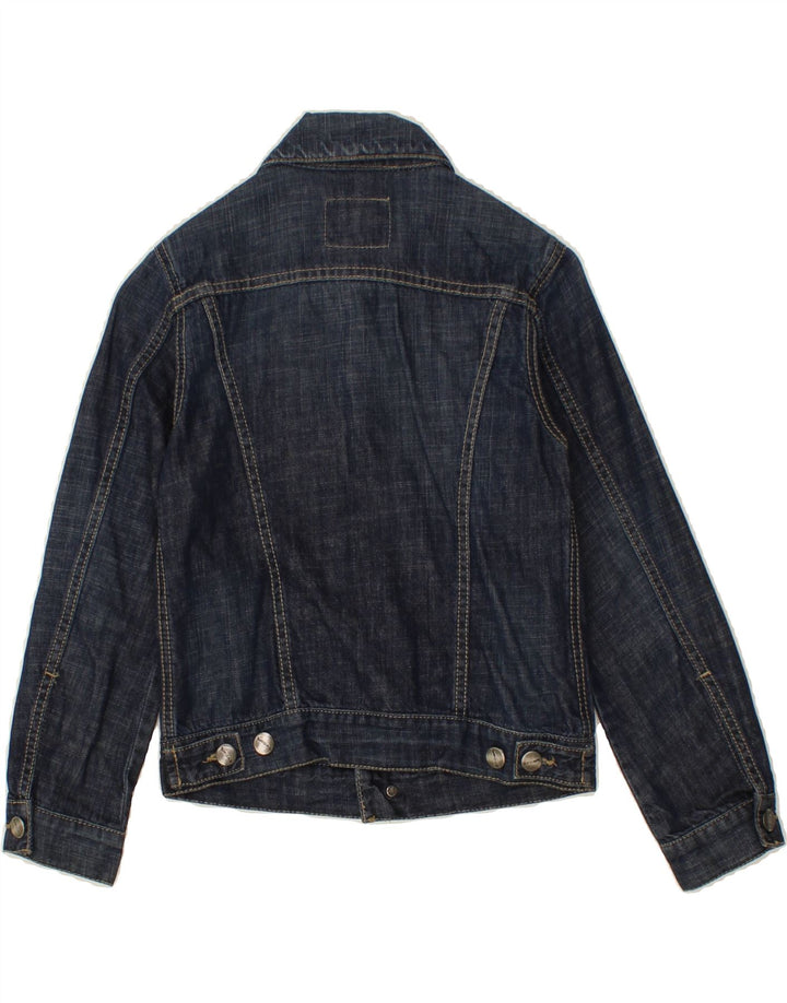GAS Boys Denim Jacket 7-8 Years Navy Blue Cotton Vintage Gas and Second-Hand Gas from Messina Hembry 