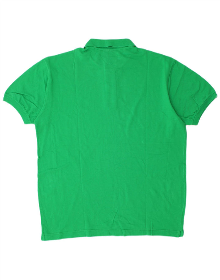 Polo Hombre Rifle Algodón Verde Medio