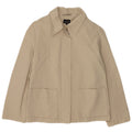 Cazadora Bomber Mujer Trussardi Jeans IT 44 Algodón Beige Medio