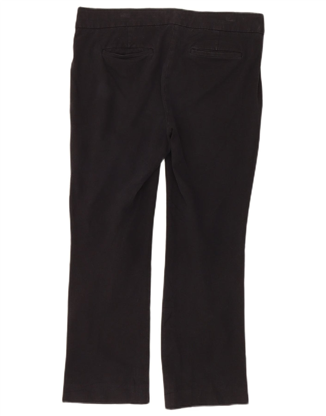 J. Crew Campbell Bootcut Pantalones recortados para mujer US 4 Small W32 L25 Negro