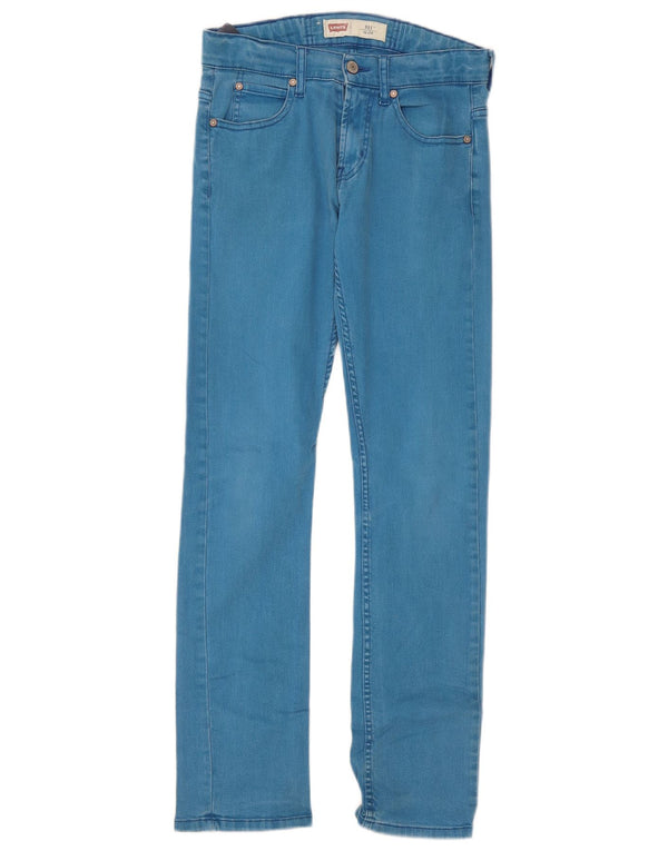 Levi's Vaqueros Slim 511 para Niña 13-14 Años W28 L29 Azul Algodón