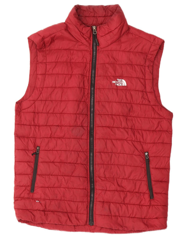 The North Face Chaleco acolchado para hombre UK 38 Poliéster granate mediano