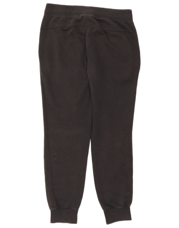 Adidas Pantalones de chándal para mujer Joggers UK 8/10 Small Black Cotton