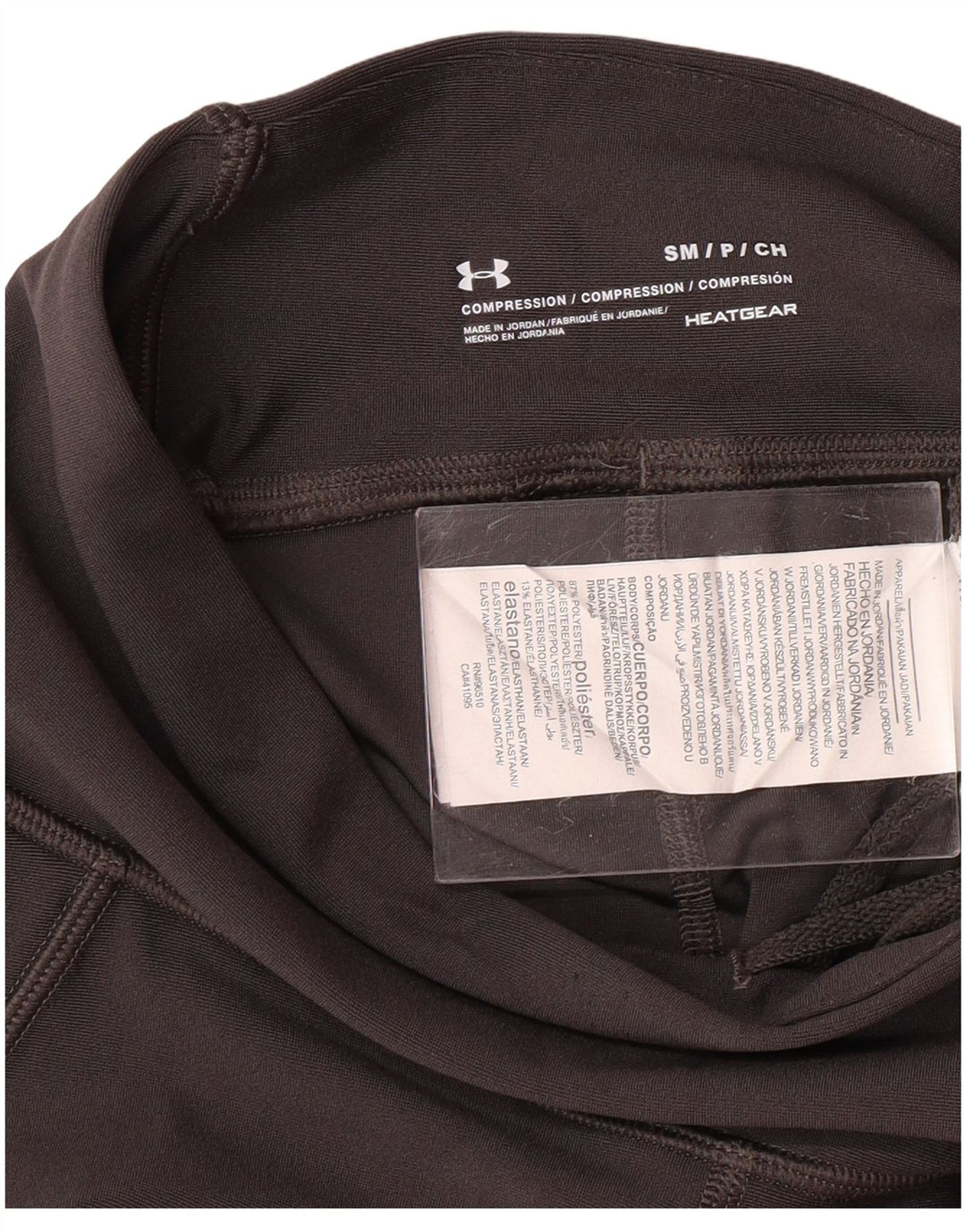 UNDER ARMOUR Leggings Heat Gear para mujer Reino Unido 8 Pequeño Gris Colorblock