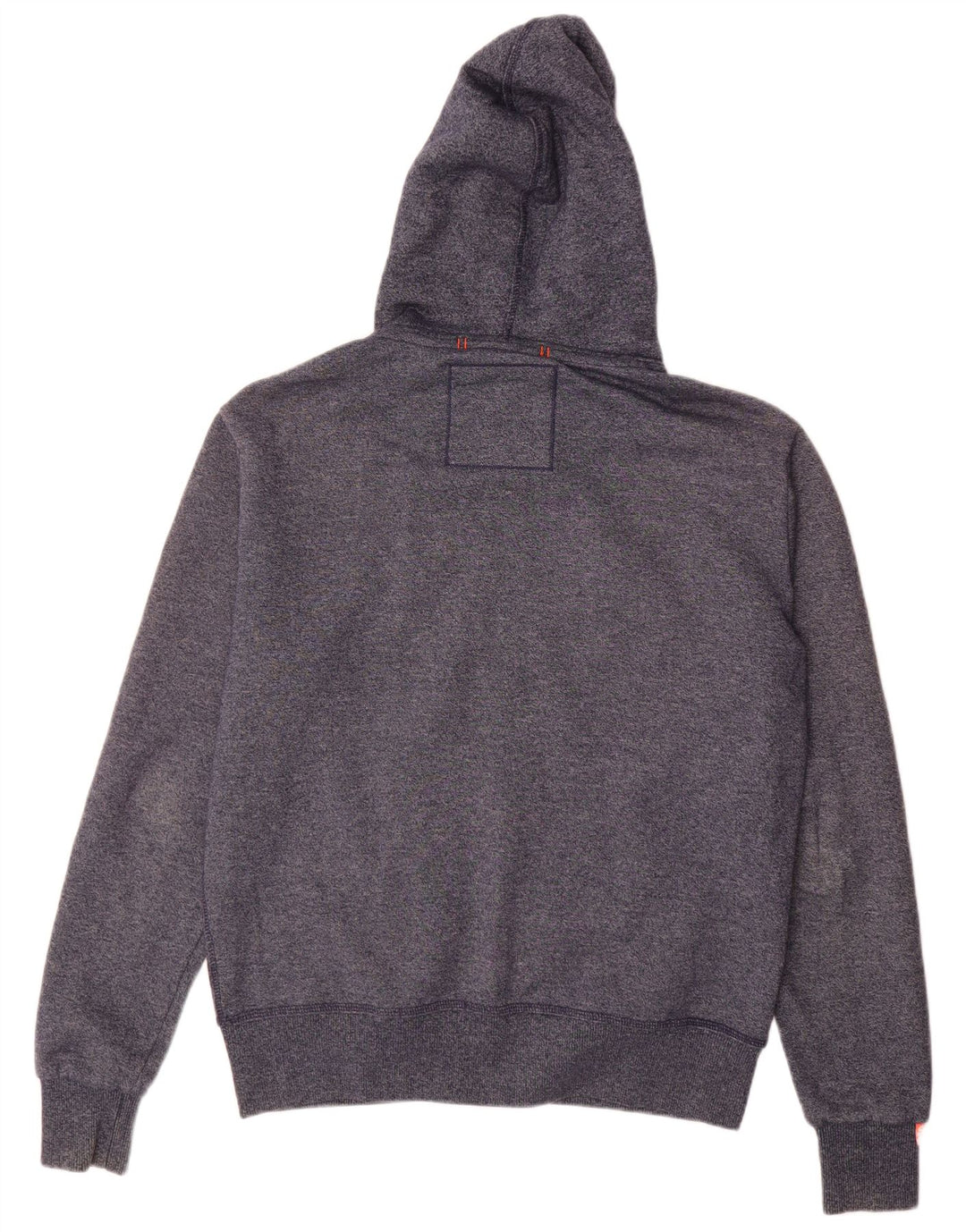 Superdry Sudadera con capucha y cremallera para hombre XL Algodón azul marino