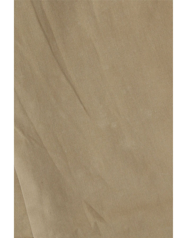 Marlboro Classics Pantalones informales ajustados para mujer W28 L30 Algodón caqui