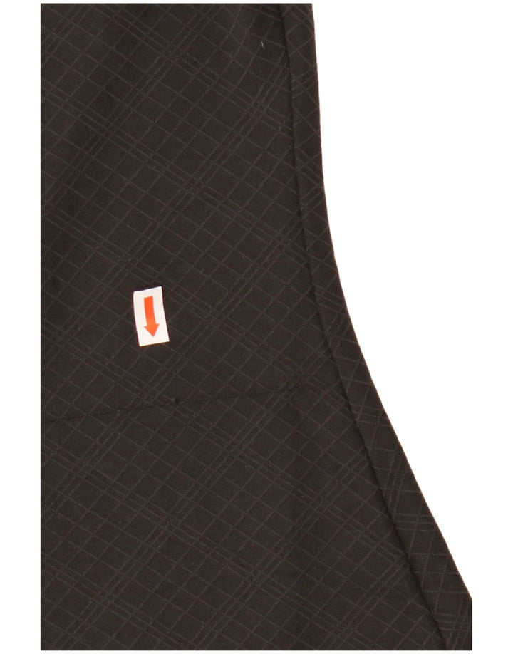 ADIDAS Polo Climacool para mujer Reino Unido 10 Pequeño Poliéster geométrico negro