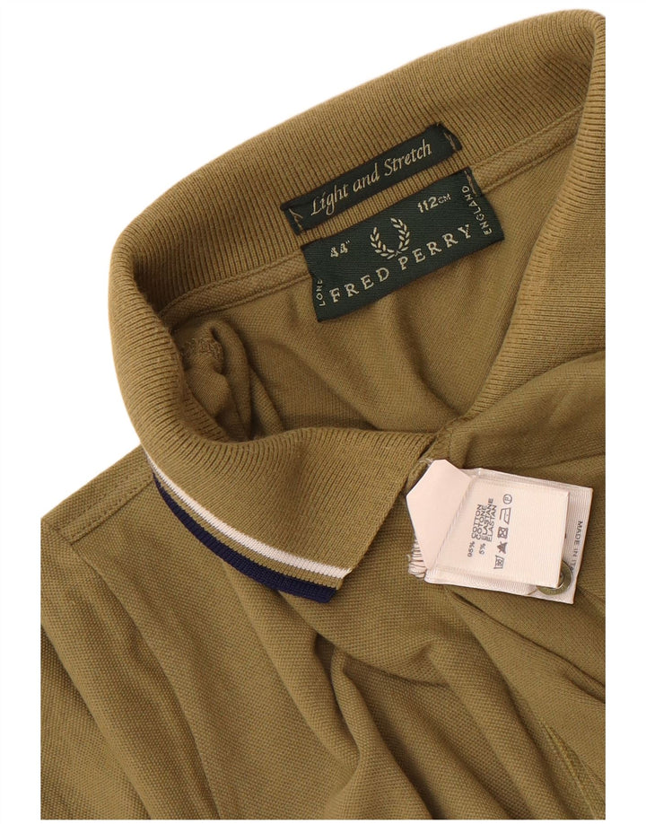 Fred Perry Polo Ligero Y Elástico De Algodón Caqui Medio | Hombre