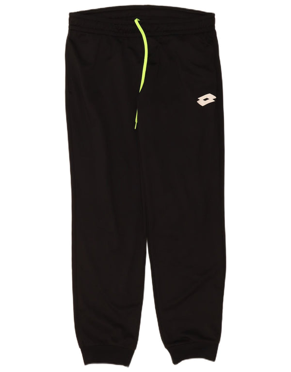 Pantalones De Chándal Lotto Hombre Joggers Medium Negro Poliéster