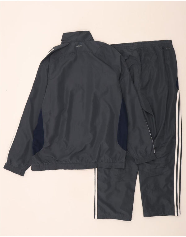 Adidas Chándal completo Climalite para hombre UK 44/46 Large Grey Colourblock