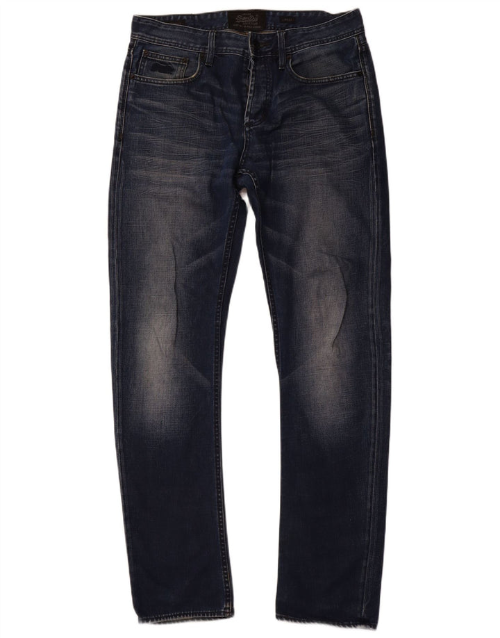 SUPERDRY Vaqueros holgados para hombre W32 L34 Algodón azul