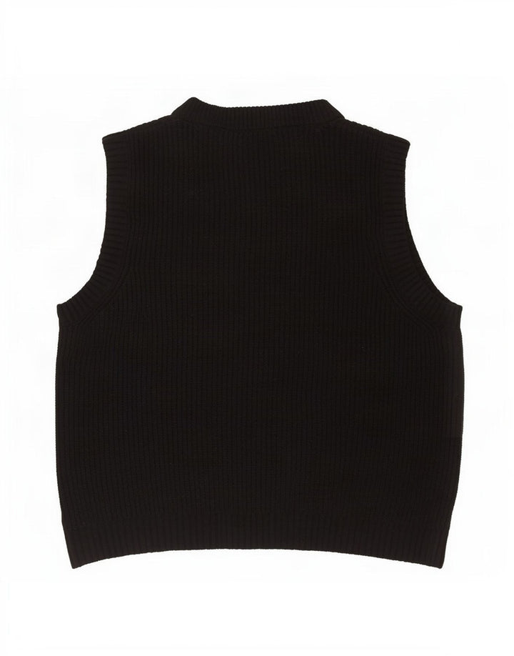 Marks & Spencer Chaleco para hombre Camiseta sin mangas Mediana Poliéster negro