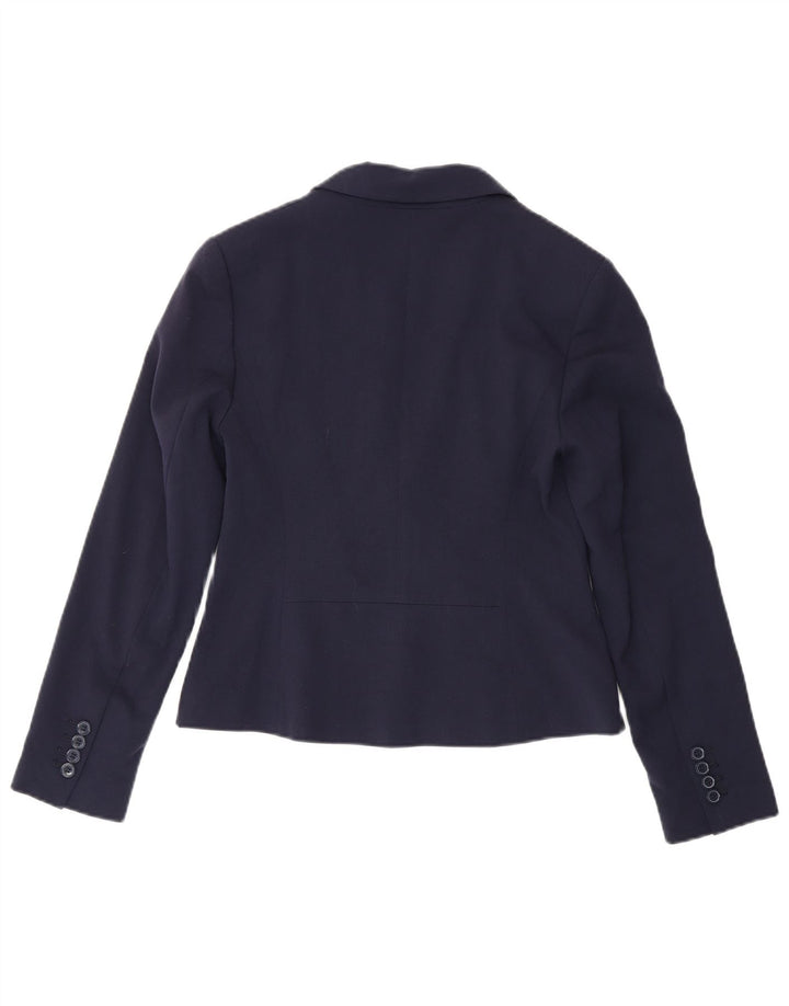 Marks & Spencer Chaqueta Blazer de 2 Botones para Mujer UK 8 Small Azul Marino