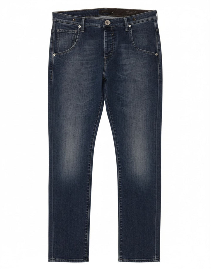 Vaqueros Slim Mujer Gas W26 L30 Algodón Azul
