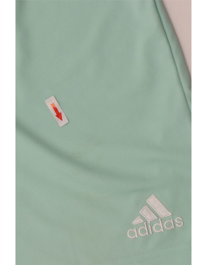 Pantalón Corto Deportivo Adidas Hombre Poliéster Verde Medio