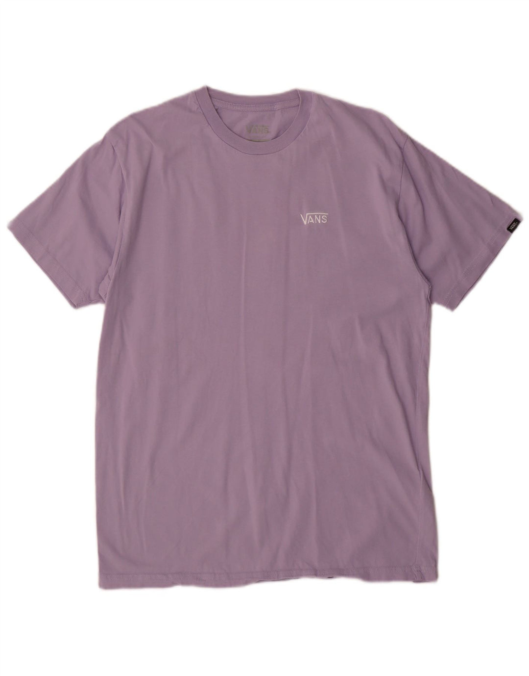 Vans Hombre Classic Fit Camiseta Top Algodón Morado Medio