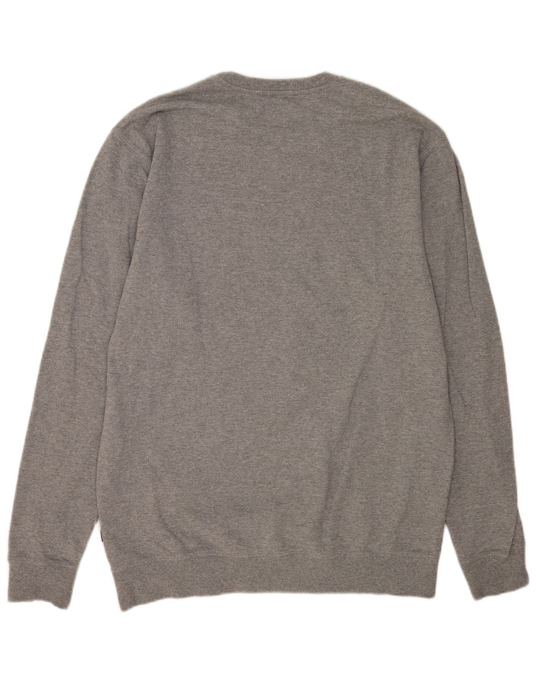 Vans Hombre Sudadera Gráfica Jumper XL Algodón Moteado Gris