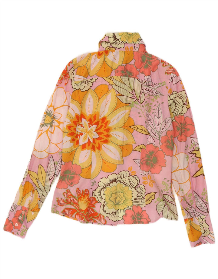 Sisley Camisa para mujer UK 40 Mediana Multicolor Floral