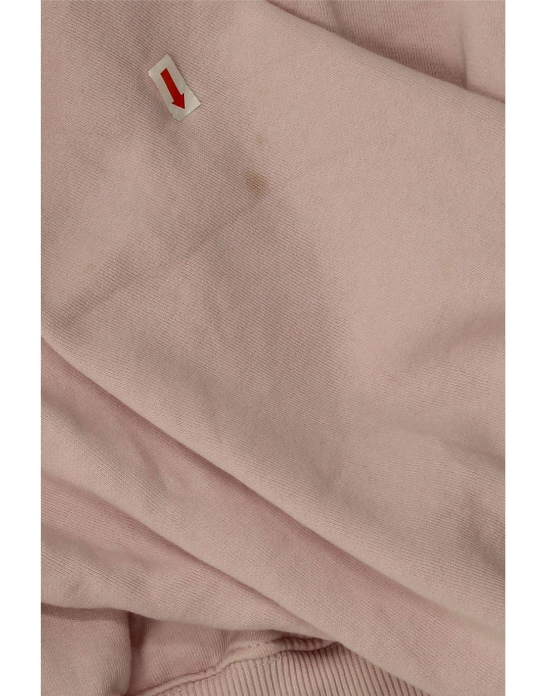 Zara Mujer Crop Sudadera Extragrande Jersey UK 44 Algodón Rosa Medio