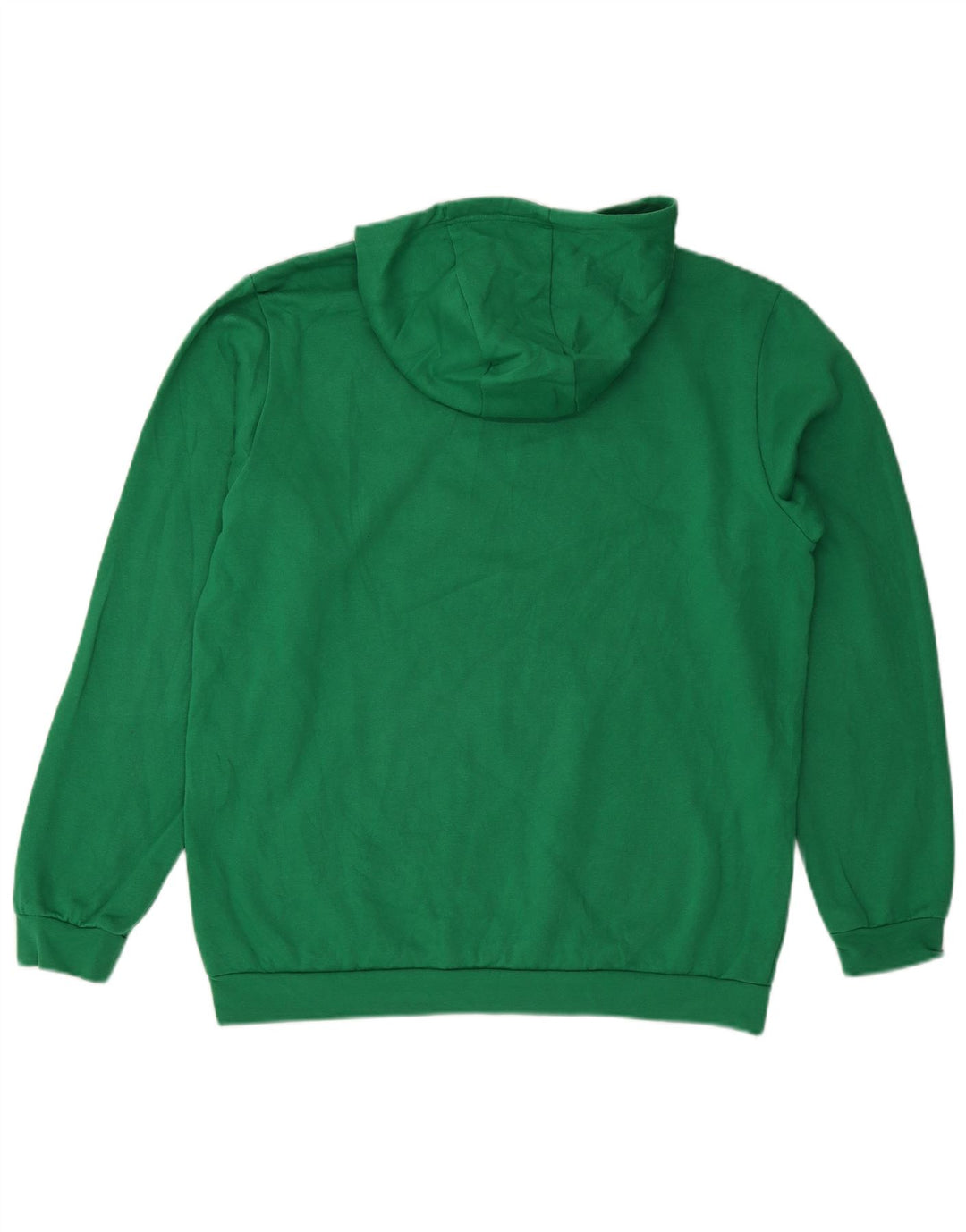 Adidas Hombre Sudadera Con Capucha Jumper Grande Verde