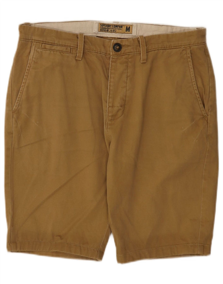 Superdry Chinos Cortos Para Hombre Medium W32 Algodón Beige