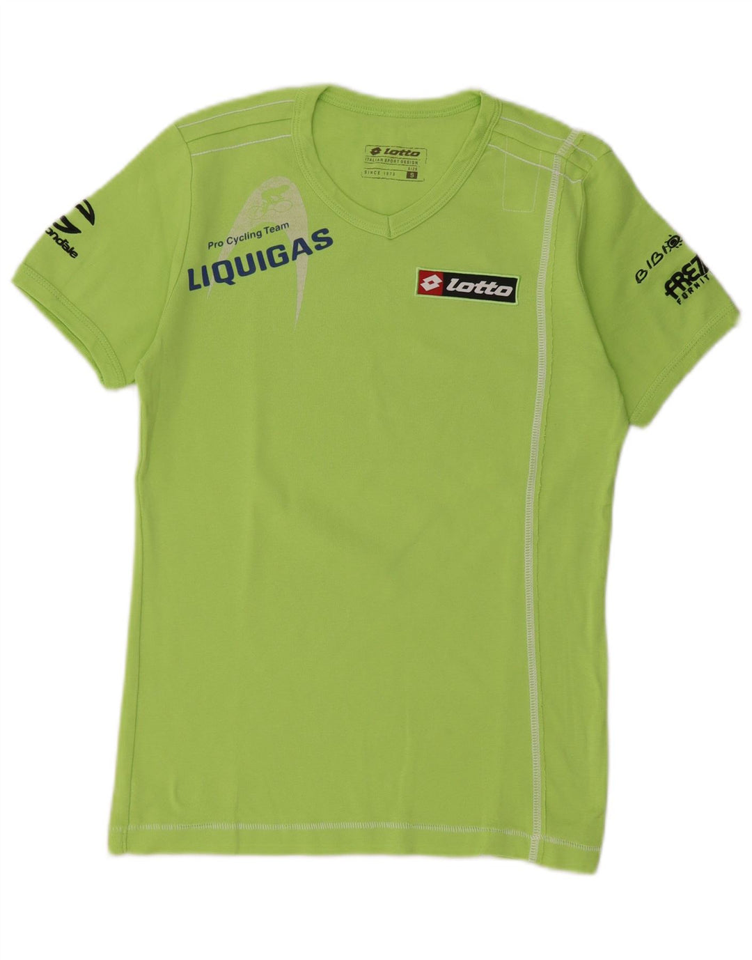 Lotto Camiseta gráfica para mujer Top UK 10 Small Green