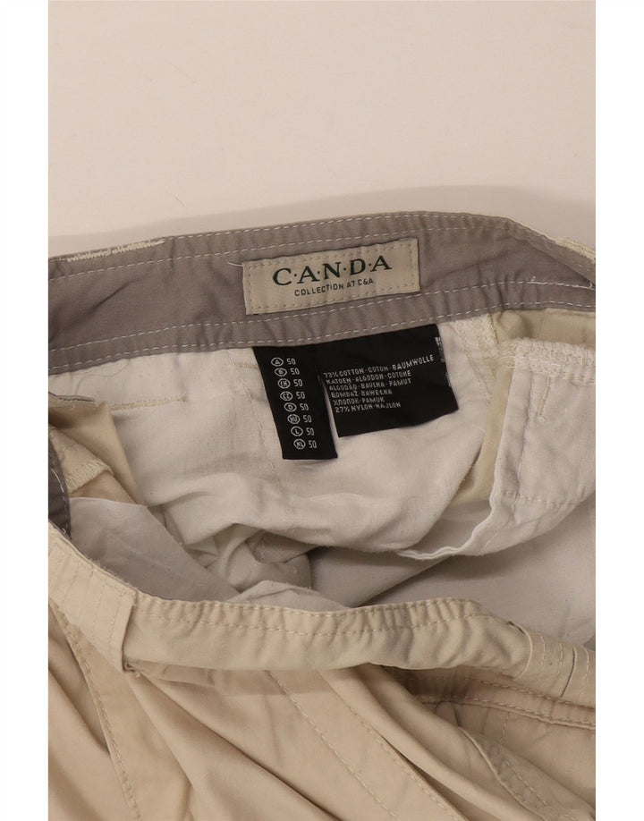Canda Pantalones cortos cargo para hombre EU 50 Large W34 Algodón beige
