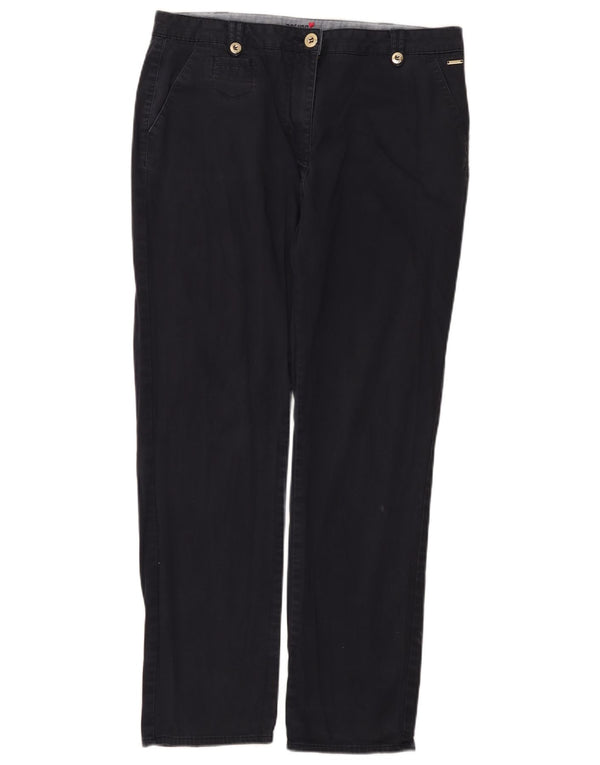 Marks & Spencer Pantalones Chinos para Mujer UK 40 Large W36 L30 Azul Marino